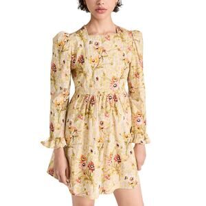 Batsheva Romantic Witton Floral Prairie Dress Size 2 NWT